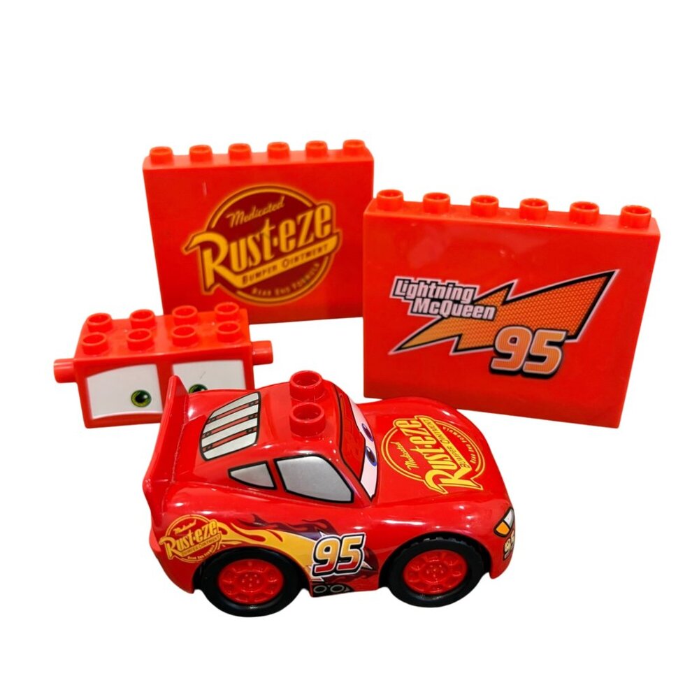 Lego Duplo 5813 5816 Disney Pixar Cars Lightning McQueen Car - Picture 3 of 5